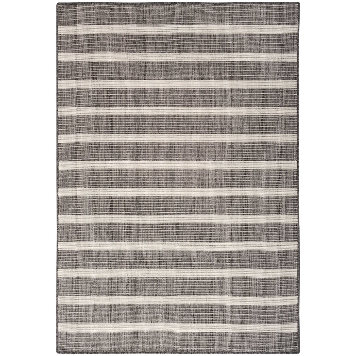 Nourison Selerno Indoor/Outdoor Striped Area Rug.