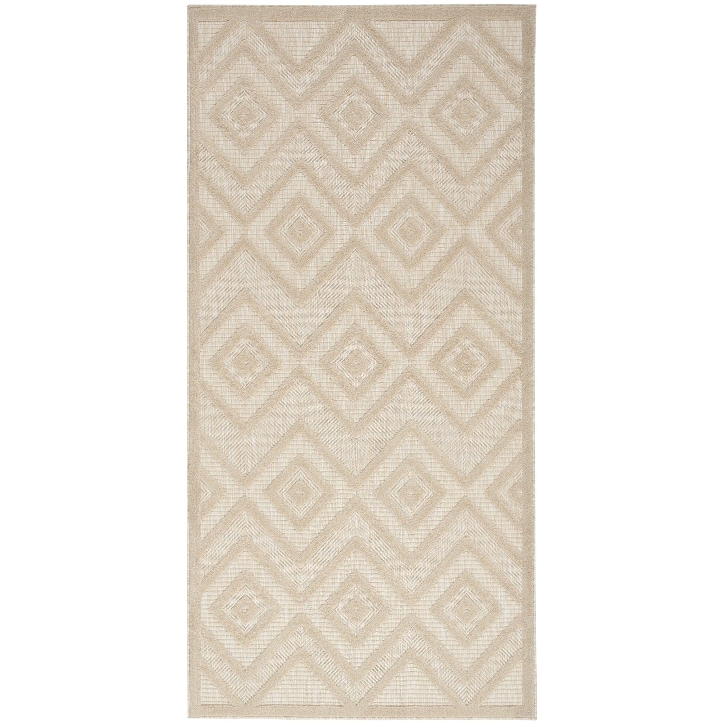 Nourison Versatile Indoor/Outdoor Geometric Flatweave Area Rug