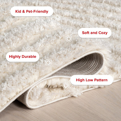 Nuloom Gloria Abstract Shag Area Rug