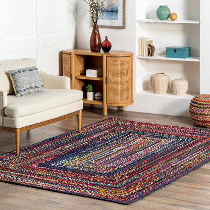 Nuloom Tammara Bohemian Hand Braided Area Rug