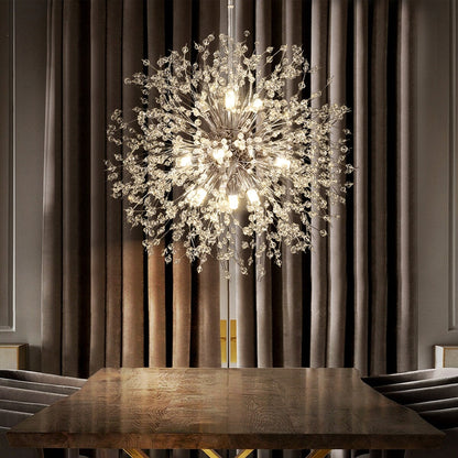 OYIPRO Modern Firework Sputnik Chandelier Crystal Pendant Lighting