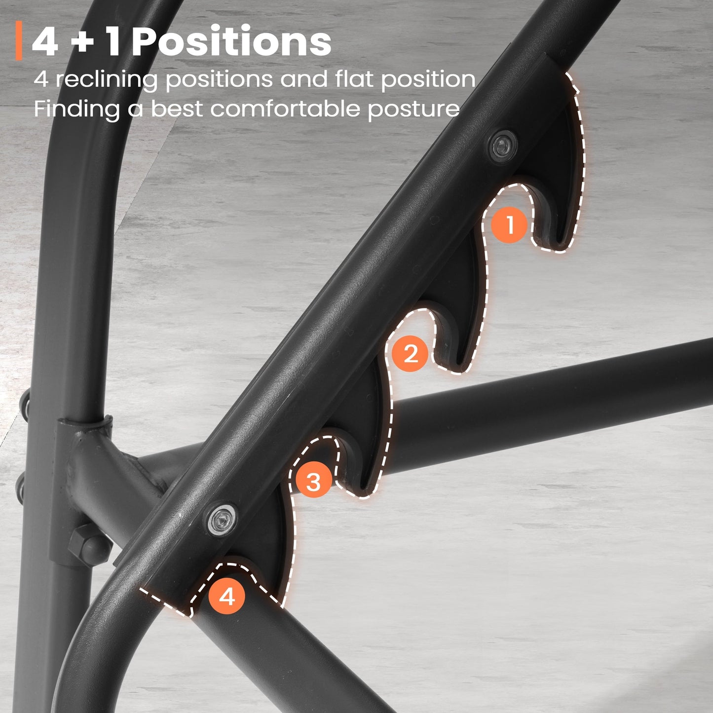 Chaise longue de jardin réglable pour extérieur avec coussin, pour plage ou bord de piscine