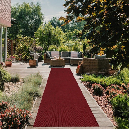 Outdoor/Indoor Custom Size Carpet Runner Rug 36'' wide x your choice of length with Non-Slip PVC Backing