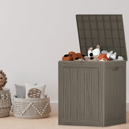 Outdoor Patio Storage Resin Lockable Deck Box