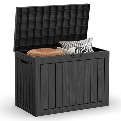 Outdoor Patio Storage Resin Lockable Deck Box