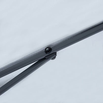 Outsunny Tente Pop-up de 3m x 3m avec parois latérales en filet amovibles, conception facile à installer, pour événements et fêtes en plein air