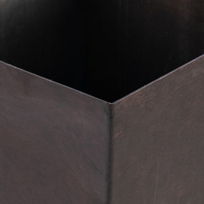 Outsunny Lot de 3 grands pots à fleurs en plastique, 71 cm de hauteur, pour l'intérieur et l'extérieur, pour entrée, patio, jardin