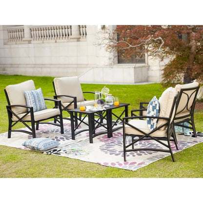 PATIO FESTIVAL 6-Piece 4-Seat Outdoor Seating Group with Cushions