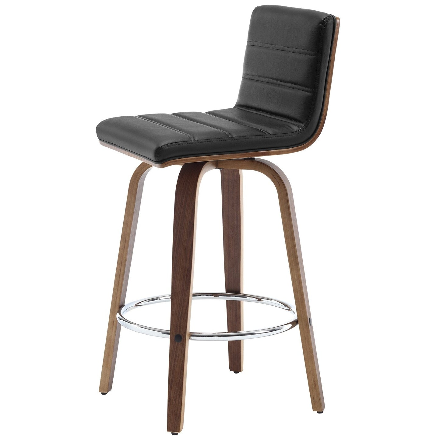 Tabourets de bar/comptoir pivotants en simili cuir 26/29, lot de 2/3