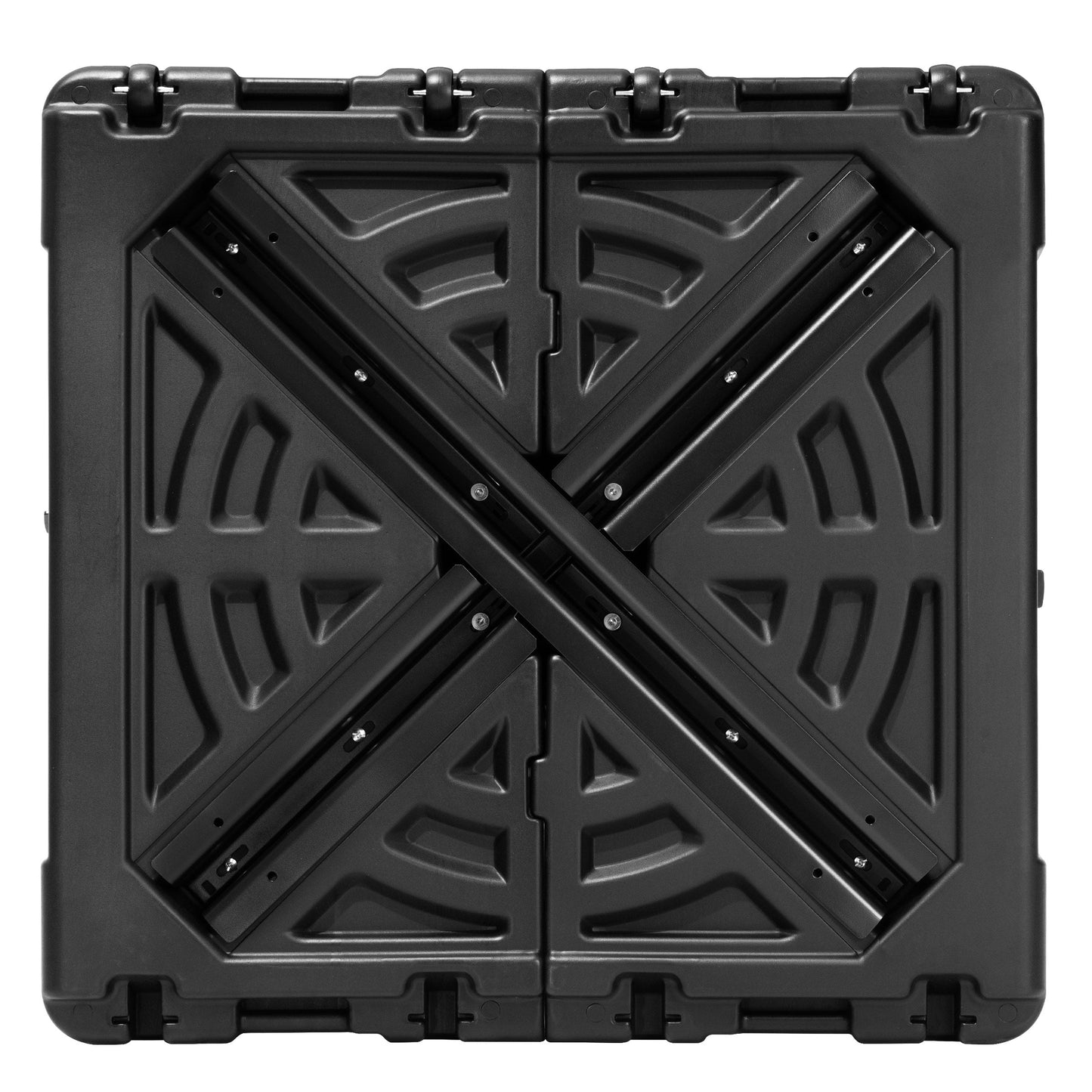 Pellebant Pied de parasol cantilever de patio de 220 lbs avec roulettes - N/A