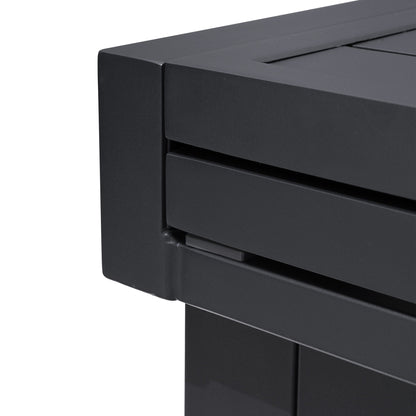 Pellebant 5/7/9-piece Aluminum Outdoor Dining Set Expandable Table and Stackable Chairs