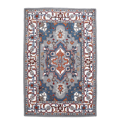 George Towne Living Persian Floral Luxury Handmade Traditional Persian Wool Area Rug