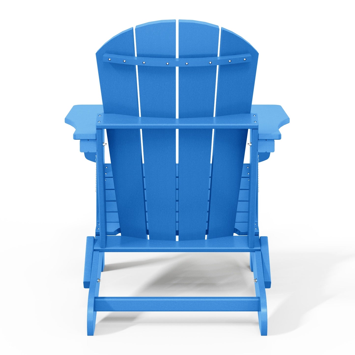 Chaise de jardin Adirondack pliable, résistante à la décoloration et aux intempéries, modèle Laguna de Polytrends