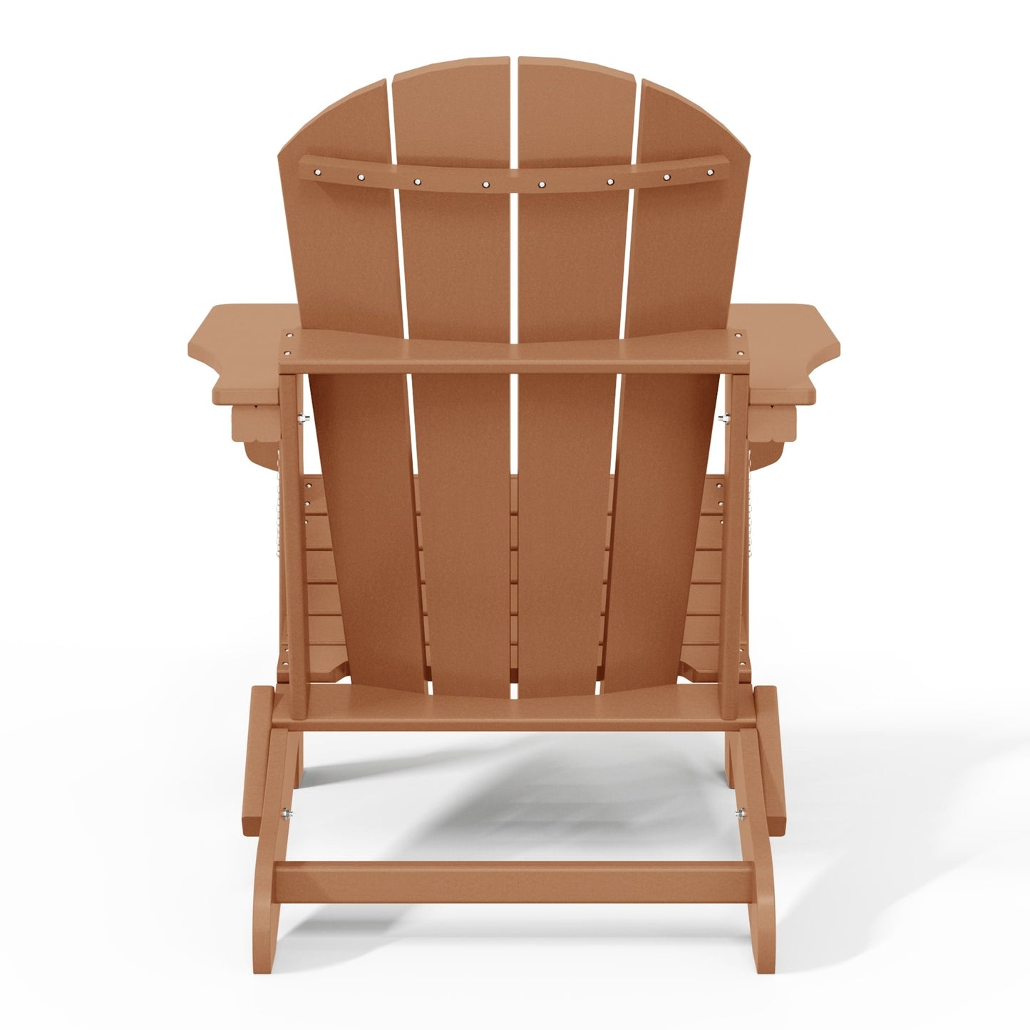 Chaise de jardin Adirondack pliable, résistante à la décoloration et aux intempéries, modèle Laguna de Polytrends