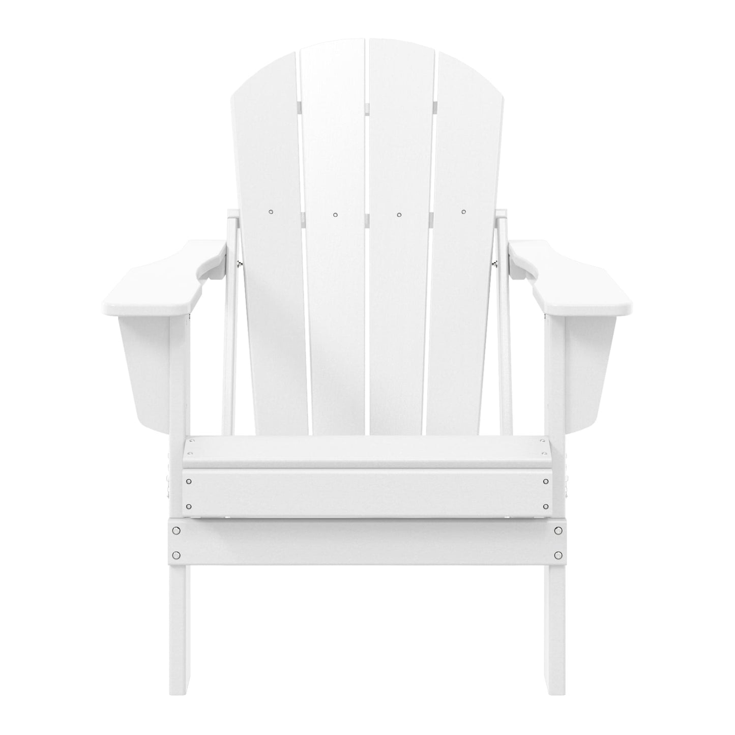 Chaise de jardin Adirondack pliable, résistante à la décoloration et aux intempéries, modèle Laguna de Polytrends