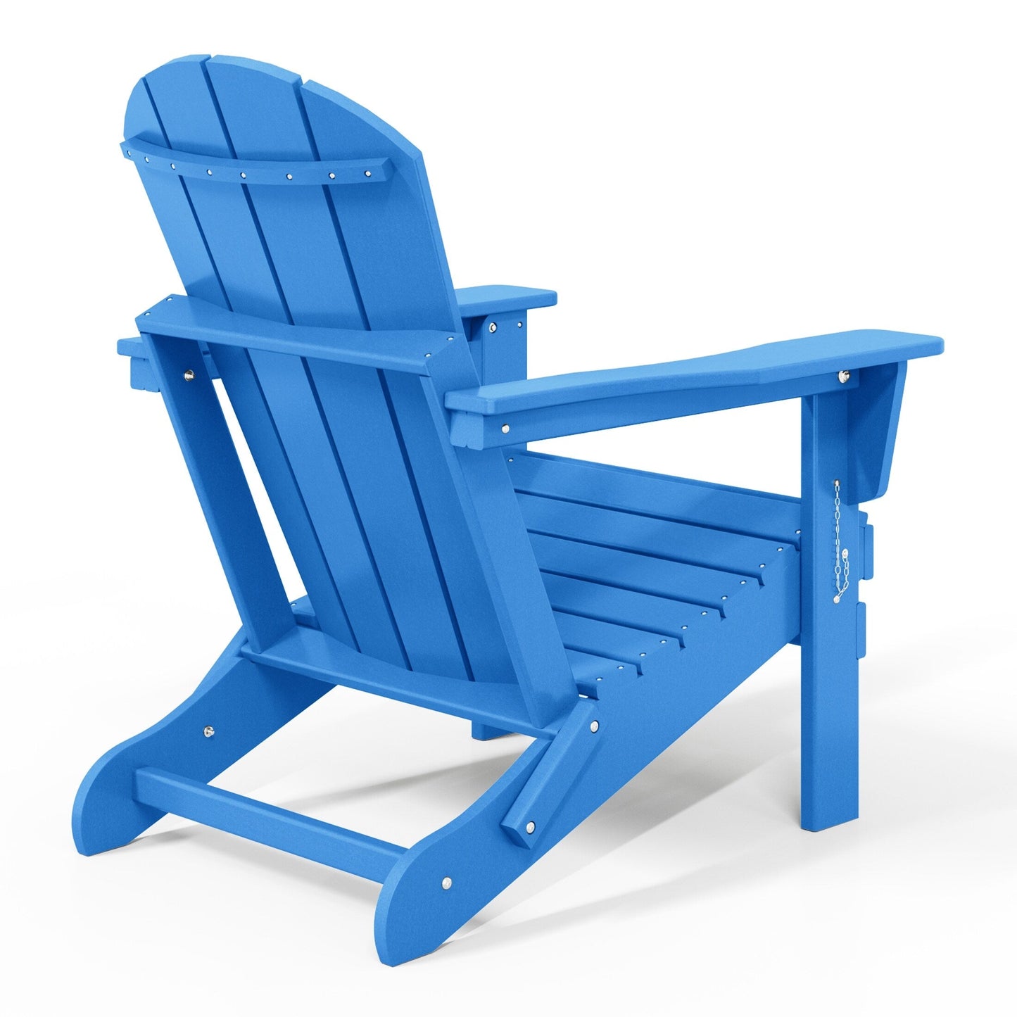 Chaises de jardin pliantes Adirondack Polytrends Laguna résistantes aux intempéries (lot de 4)