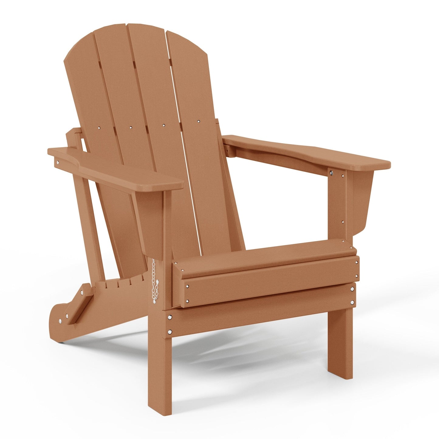 Chaises de jardin pliantes Adirondack Polytrends Laguna résistantes aux intempéries (lot de 4)