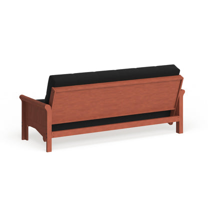 Matelas futon en toile twill de 25 cm d'épaisseur (simple, double ou queen size)