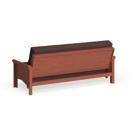 Matelas futon en toile twill de 25 cm d'épaisseur (simple, double ou queen size)