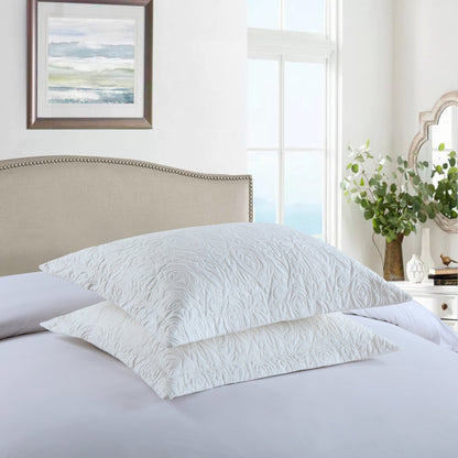 Porch & Den Manor Embroidered Pillow Sham (Set of 2)