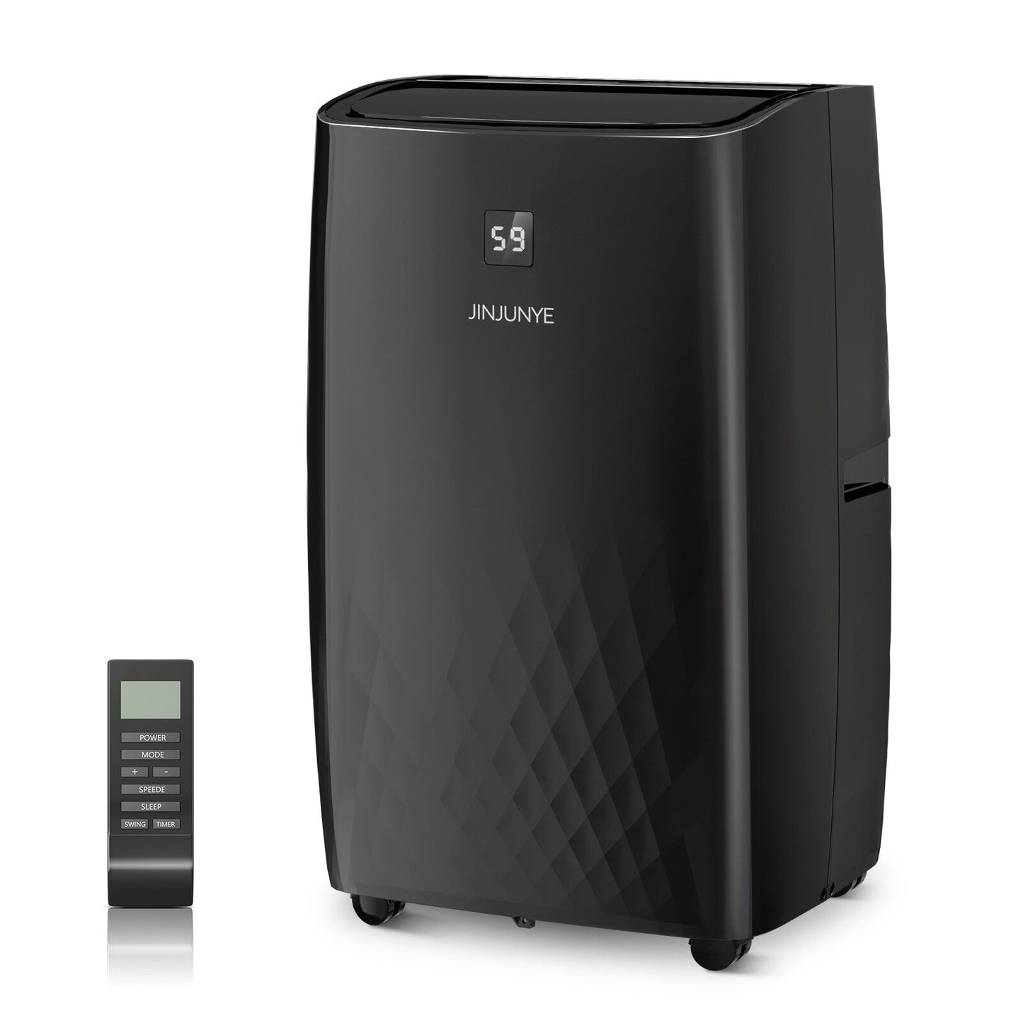 Climatiseur portable avec chauffage – 12000 BTU de refroidissement et 10000 BTU de chauffage pour les pièces jusqu'à 700 pieds carrés.