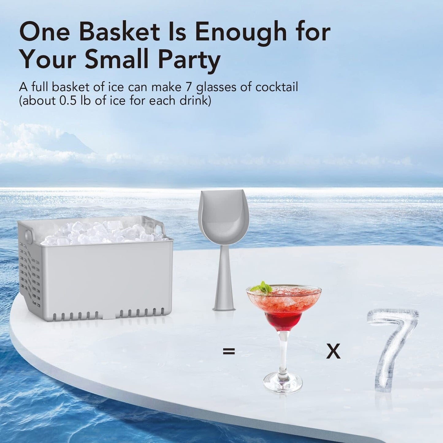 Fabrique de glace portable