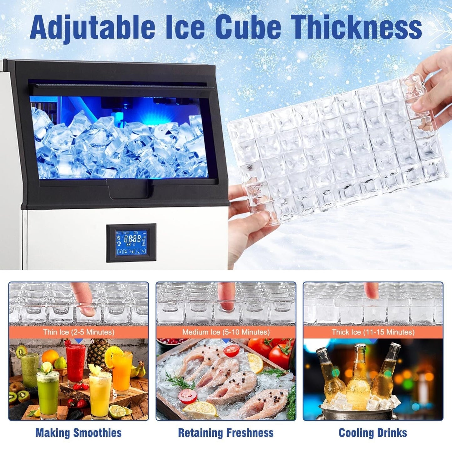 Fabrique de glace portable
