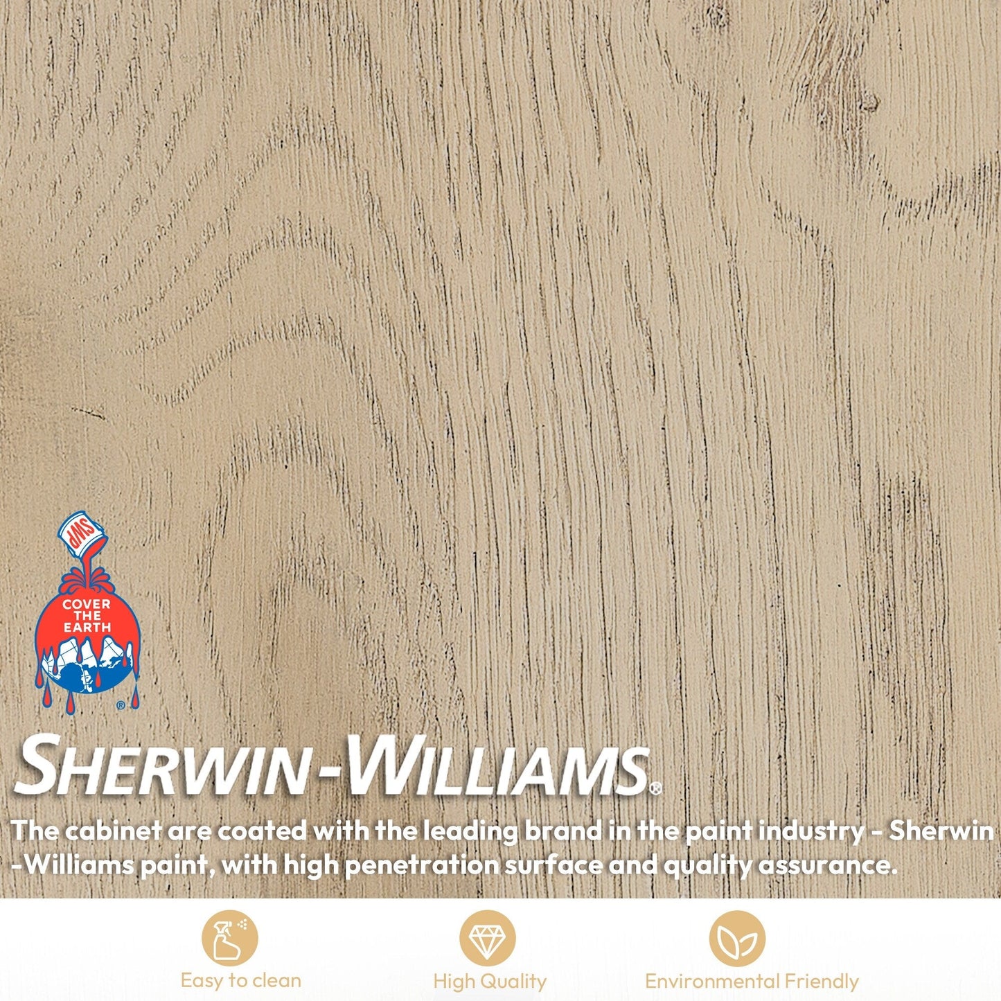 Meuble-lavabo Porto avec plan de toilette en pierre de quartz blanche, sans miroir.