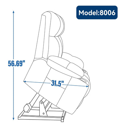 Power Lift Recliner Chair