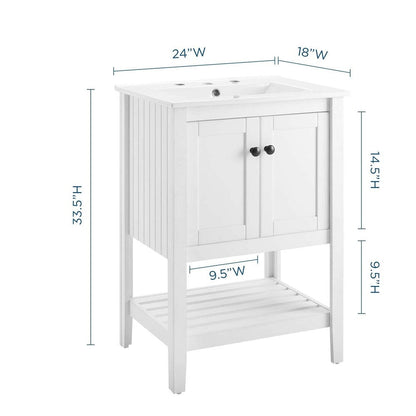 Meuble-lavabo Prestige 24 pour salle de bain