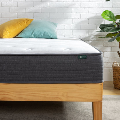 Matelas hybride à ressorts ensachés Priage by ZINUS 8 pouces Comfort Essential