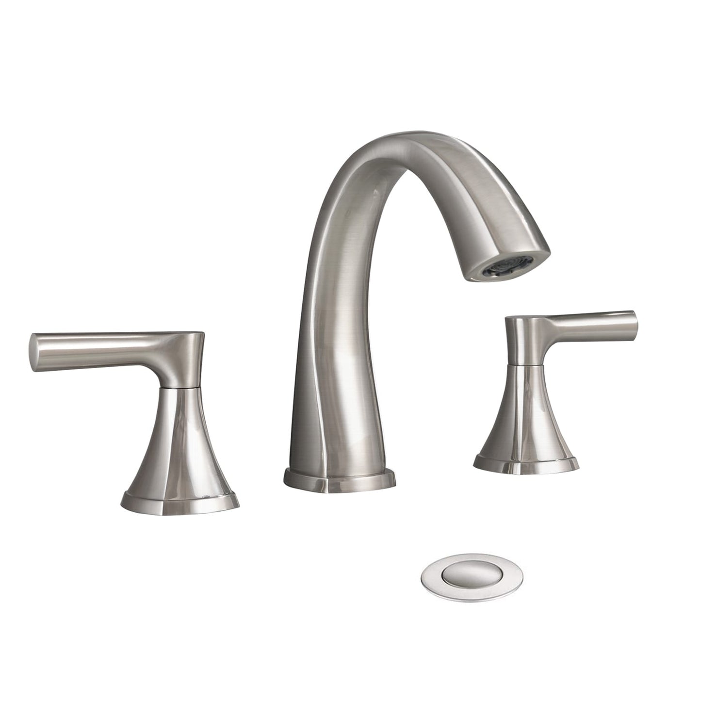 Proox 8 Widespread Bathroom SpotShield Basin Faucet w/ Drain Assembly
