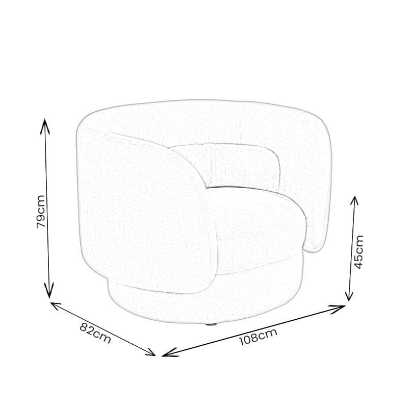 Putney Nest Chair - Camel