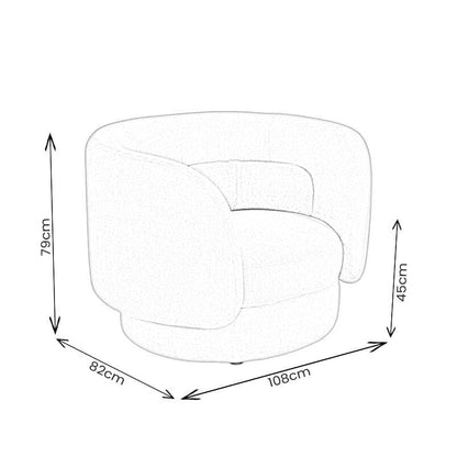 Putney Nest Chair - Camel