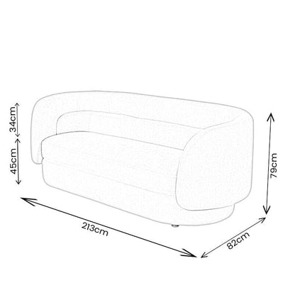 Putney Nest Sofa - Camel