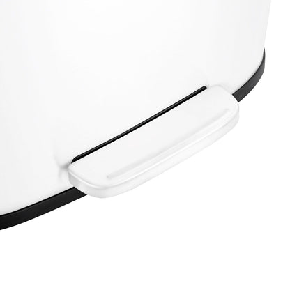 Qualiazero, poubelle à pédale rectangulaire de 13,2 gallons + deux poubelles rectangulaires de 1,3 gallon - Pack familial