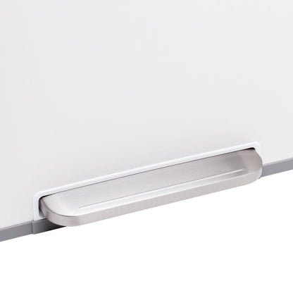 Qualiazero Poubelle de recyclage rectangulaire à ouverture par le pied, 16 gallons (8 gallons pour la partie double) - Acier inoxydable