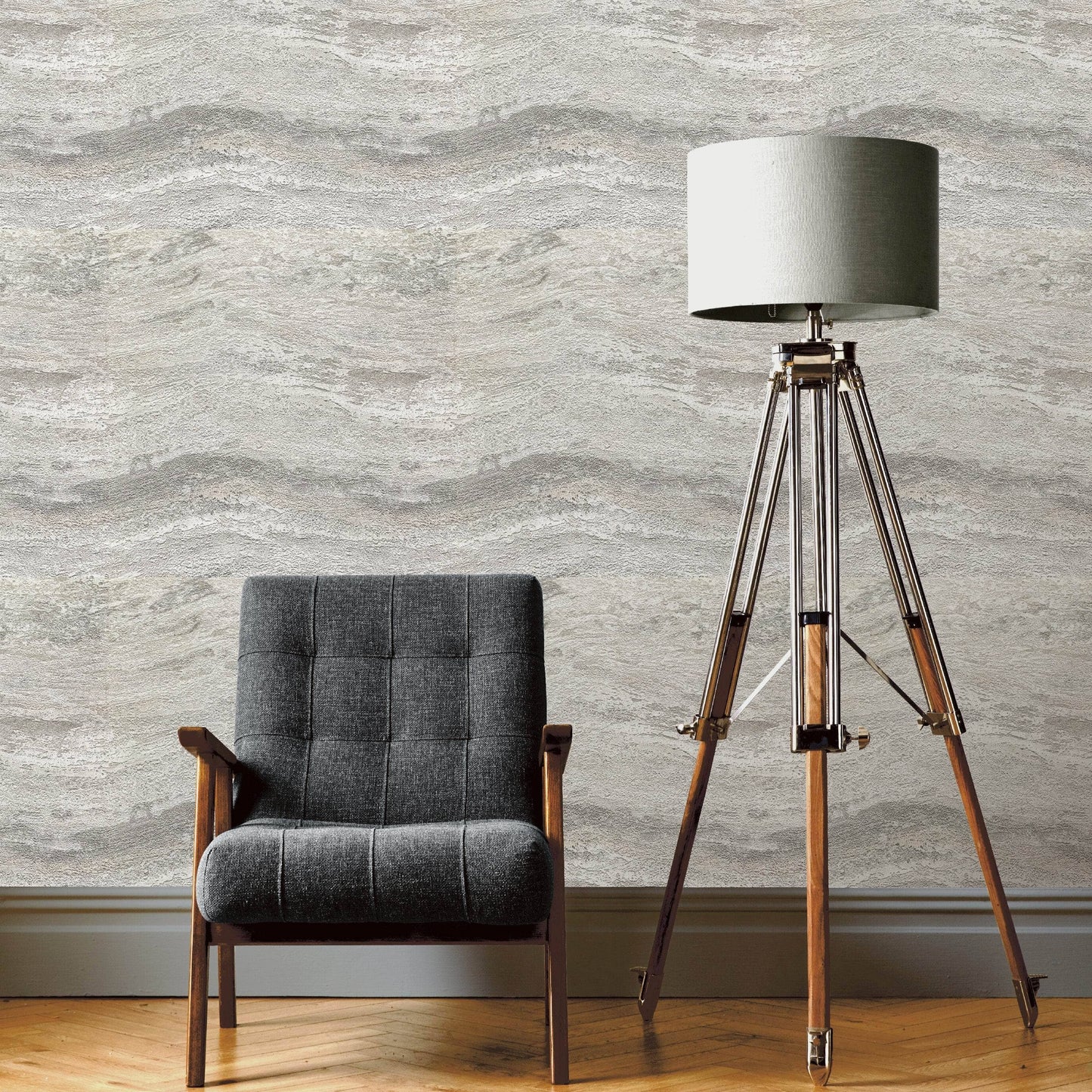 Rasch Onyx Natural Wallpaper - 520552