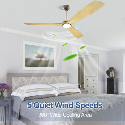 Ventilateur de plafond à télécommande avec éclairage, à montage encastré