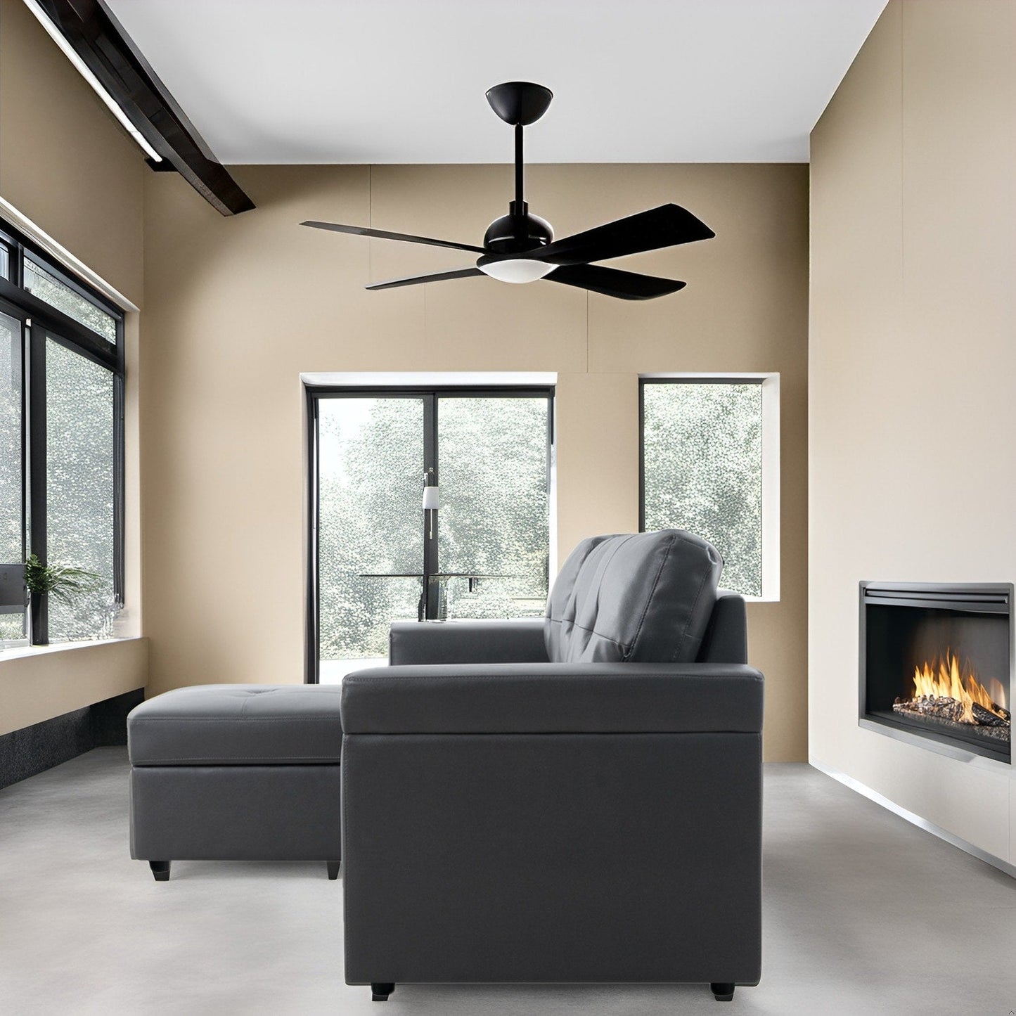 Canapé d'angle réversible avec lit escamotable, chaise longue avec rangement intégré, pieds robustes,