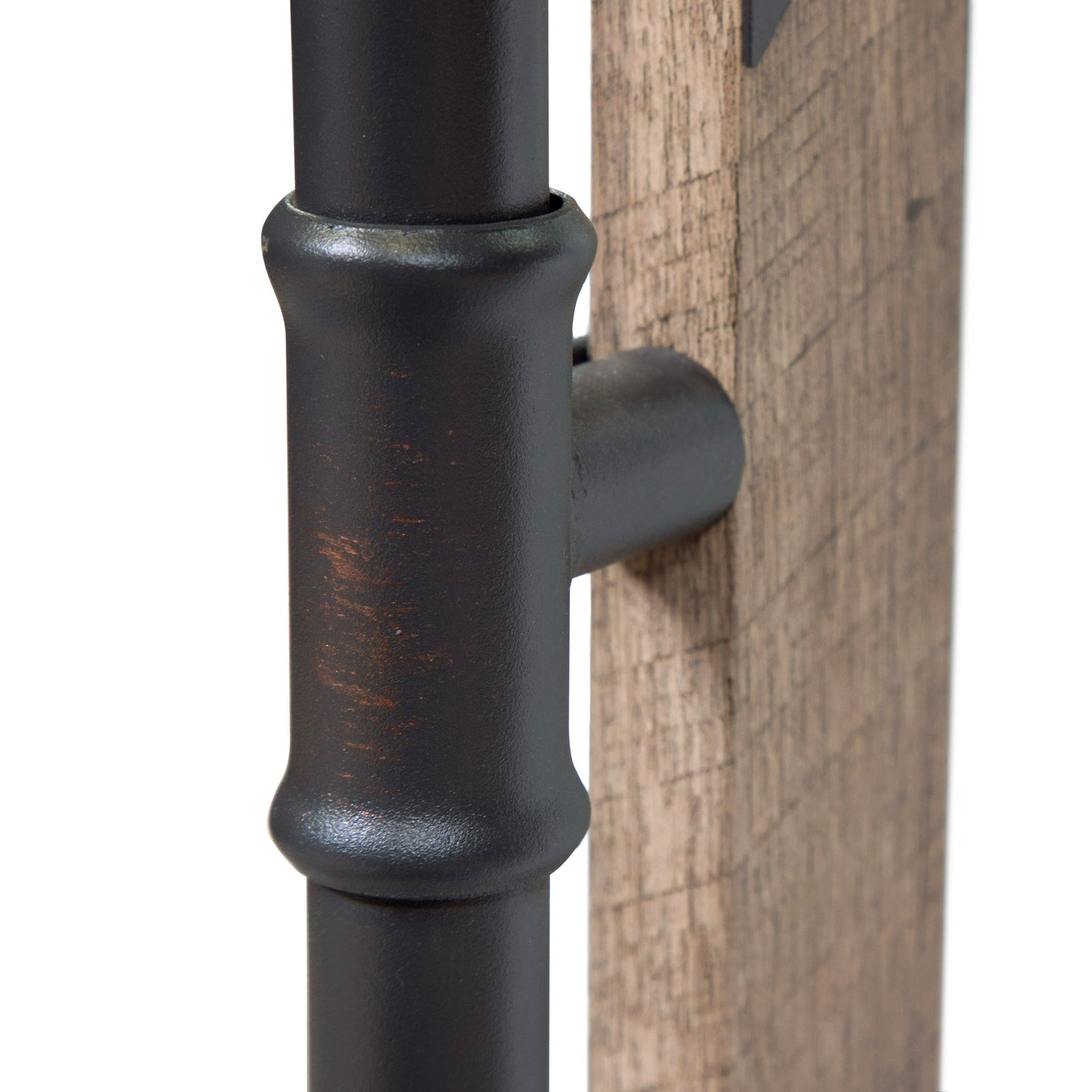 Miroir mural métallique flottant Revo Industrial de 78 cm (31 pouces) de Furniture of America