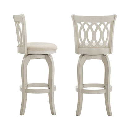 Tabouret de bar pivotant avec dossier incurvé Rovinj