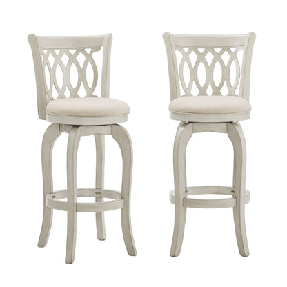 Tabouret de bar pivotant avec dossier incurvé Rovinj