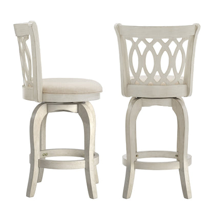 Rovinj Scroll Back Swivel Counter Stool