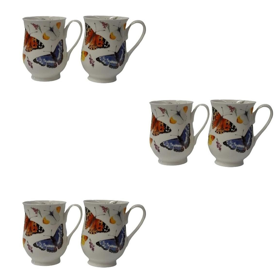 Mug Roy Kirkham Eleanor, Jardin des Papillons (lot de 6)