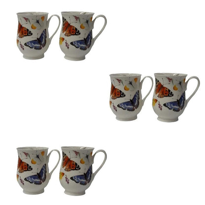Mug Roy Kirkham Eleanor, Jardin des Papillons (lot de 6)