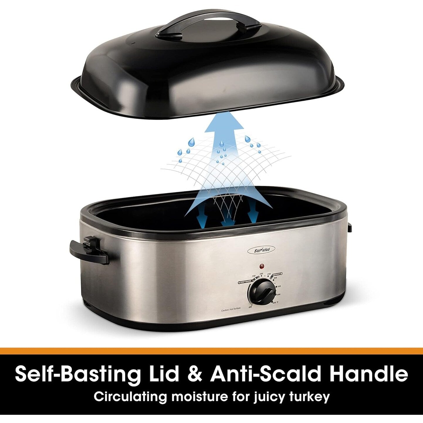 Royalcraft Roaster Oven with Removable Pan