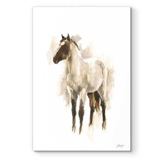 Rustic Horse II -Premium Gallery Wrapped Canvas