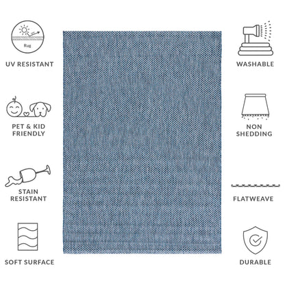 SAFAVIEH Courtyard Begajeta Indoor/Outdoor Waterproof Patio Backyard Rug.