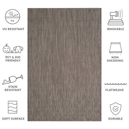 SAFAVIEH Courtyard Ilmur Indoor/ Outdoor Waterproof Patio Backyard Rug